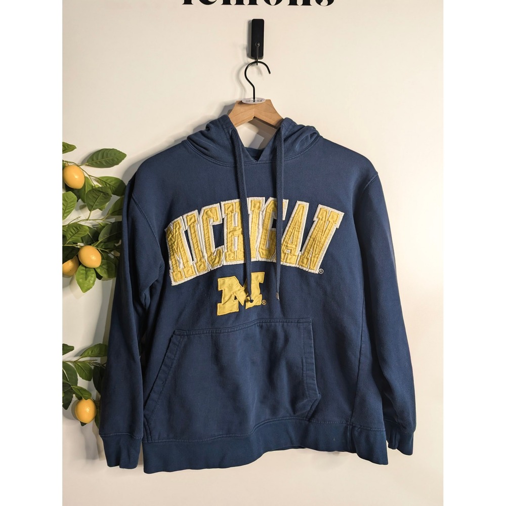 Vintage University of Michigan Wolverines Hoodie Sz S